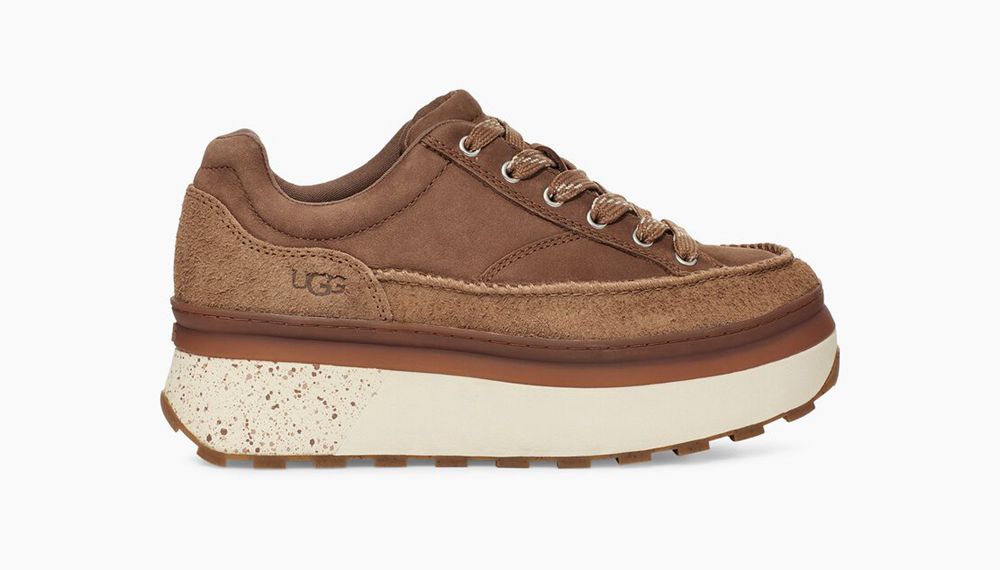 Ugg Marin Lace - Womens Sneakers - Brown - NZ (2570XMSVK)